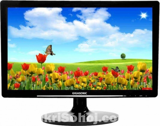 GIGASONIC 19 inch HD LED Monitor